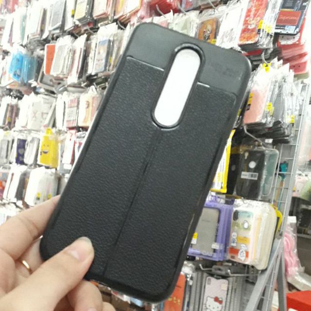 NOKIA 6.1 PLUS - Ốp lưng nhựa dẻo đen trơn siêu đẹp
