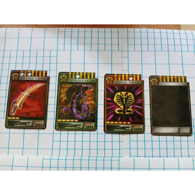 Thẻ Kamen raider Ryuki (Bộ nhỏ Ouja)