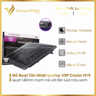 Đế Quạt Tản Nhiệt Laptop N19 Quạt Làm Mát Hút Gió Laptop Quạt Đế Tản Nhiệt Macbook – OHNO Việt Nam