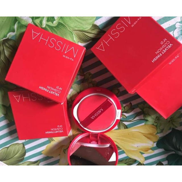 Hàng Chuẩn air  Phấn nước Missha Velvet Cushion spf50+