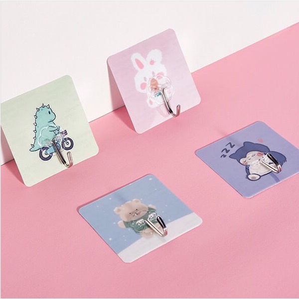 Móc Treo Đồ Dùng Nhà Bếp Có Giác Hút Mạnh Đa Năng Tiện Dụng