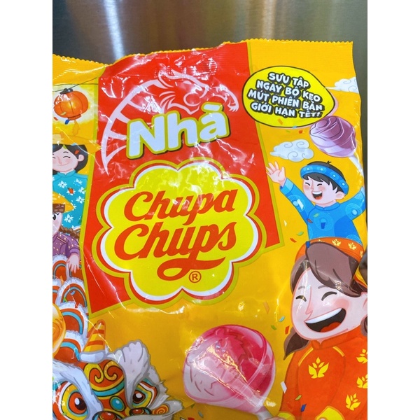 Kẹo mút Chupa Chups gói 60 que