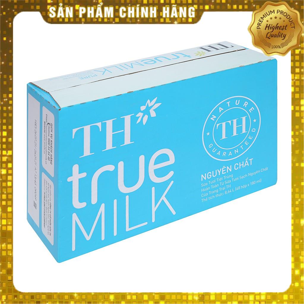 Thùng Sữa TH True Milk 180ML( Thùng 48h x180ml)