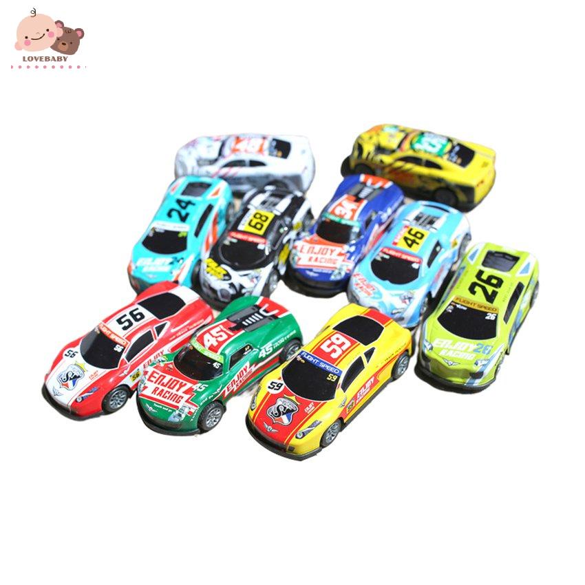 [HOT]Alloy Pullback Racing Truck Children's Toys Simulation Car Model Toys