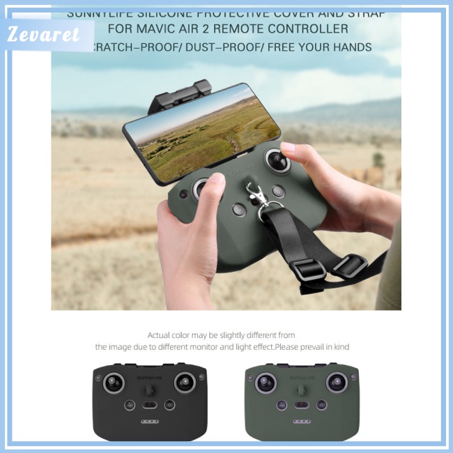 Vỏ Silicon Bảo Vệ Điều Khiển Từ Xa Kèm Dây Đeo Bảo Vệ Cho DJI Mavic Air 2