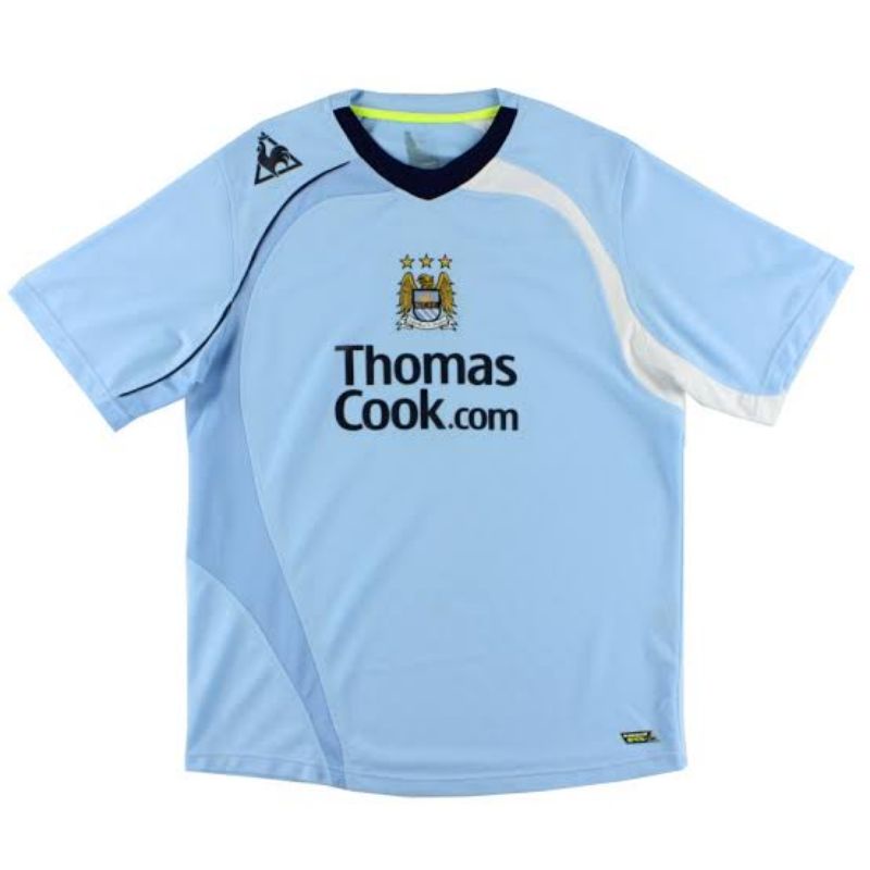 Áo Thun In Hình Manchester City Phong Cách Retro 2008 2009