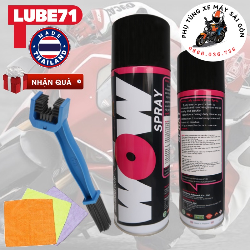 Rửa sên WOW Spray 600ml Thái Lan