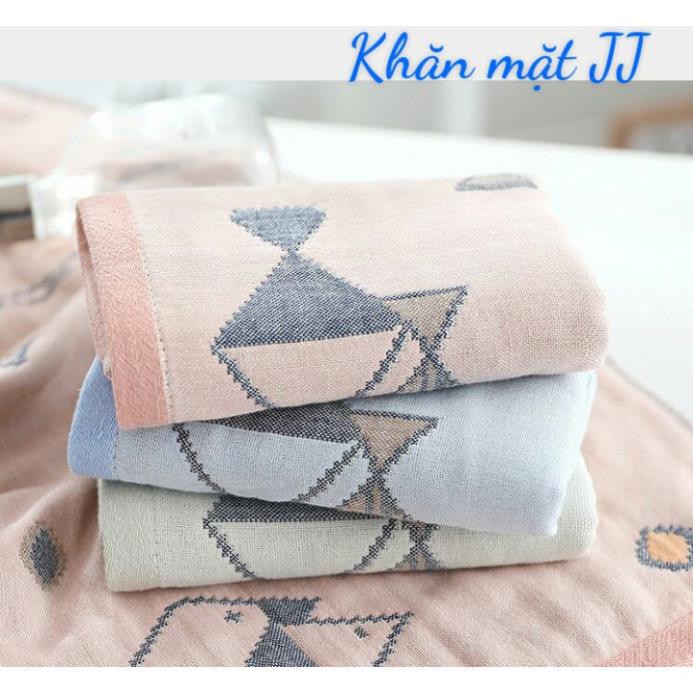 🔴Khăn mặt Xô Cotton Sợi tre Organic siêu mềm