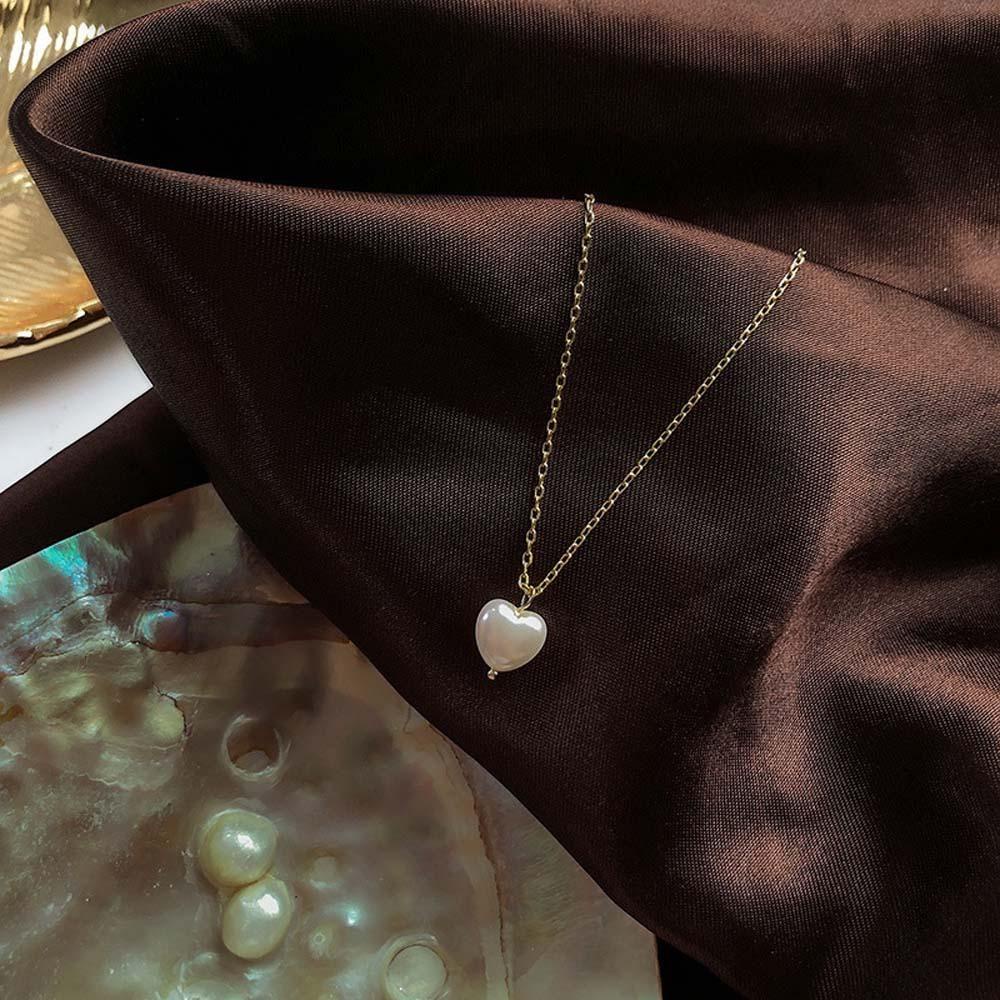 AROMA Vòng cổ MặT TráI Tim ThờI Trang Cho Nữ