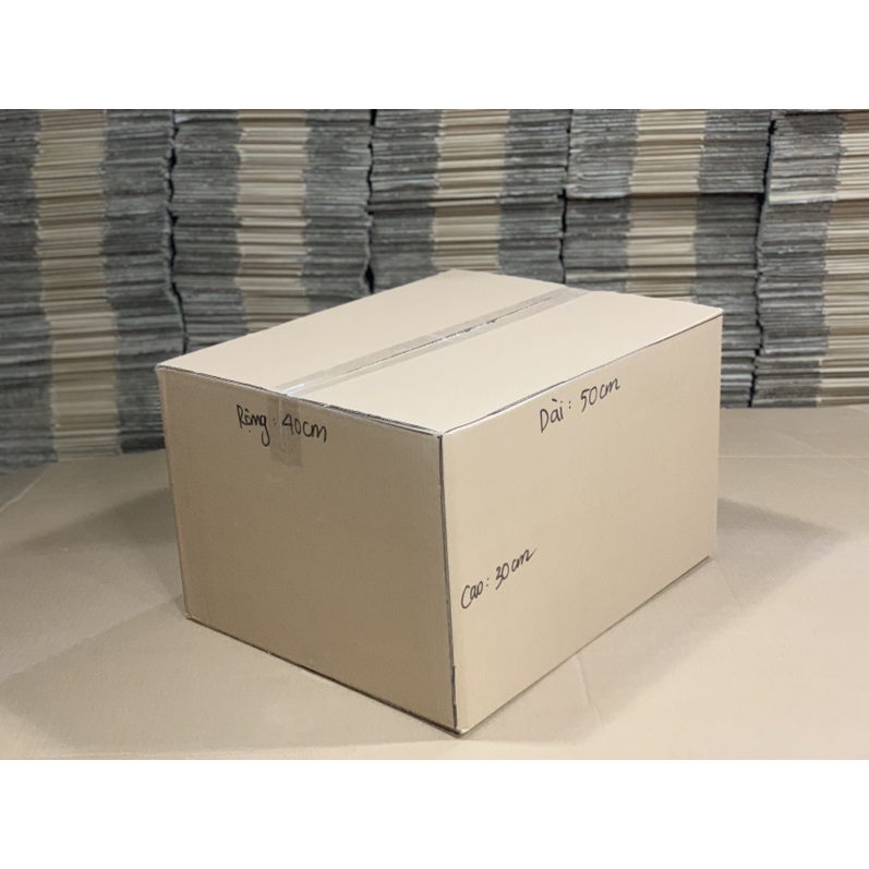 Thùng Carton 50x40x30  Size Lớn Đóng Hàng - Chuyển Nhà, Hộp Carton Giá Rẻ Hà Nội