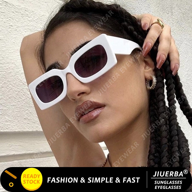 Kính Mát Gọng Vuông Nhỏ Màu Kẹo Thời Trang Cho Nữ