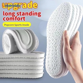 2 Miếng Lót Giày Thể Thao Mềm Mại Thoáng Khí Chống Sốc Hình Chữ U Thoải Mái Cho Nam Nữ