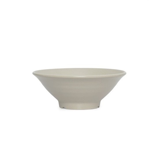 Tô loe size trung (Ø16.3cm) nhựa Melamine Nhám Nâu (TOX17)