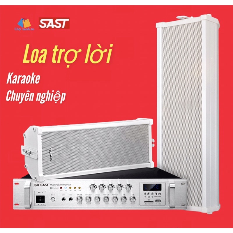 Loa Trợ Lời Karaoke Chuyên Nghiệp SAST 1 Đôi Hàng Chính Hãng