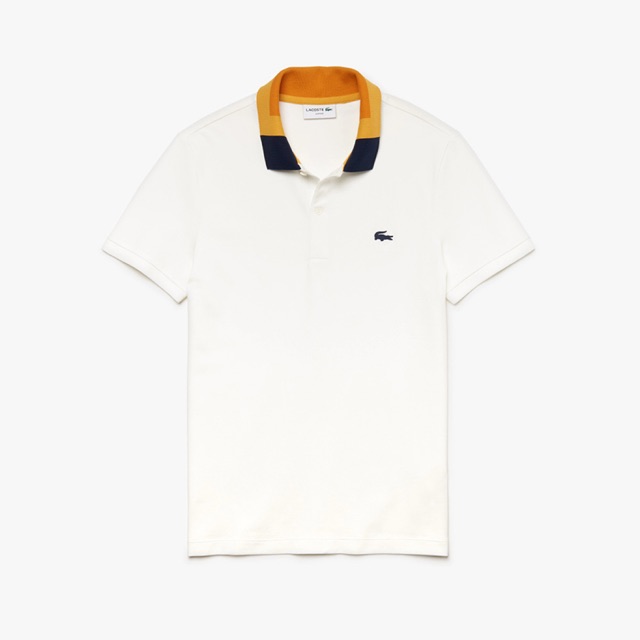 Áo Lacoste Slim fit phối cổ