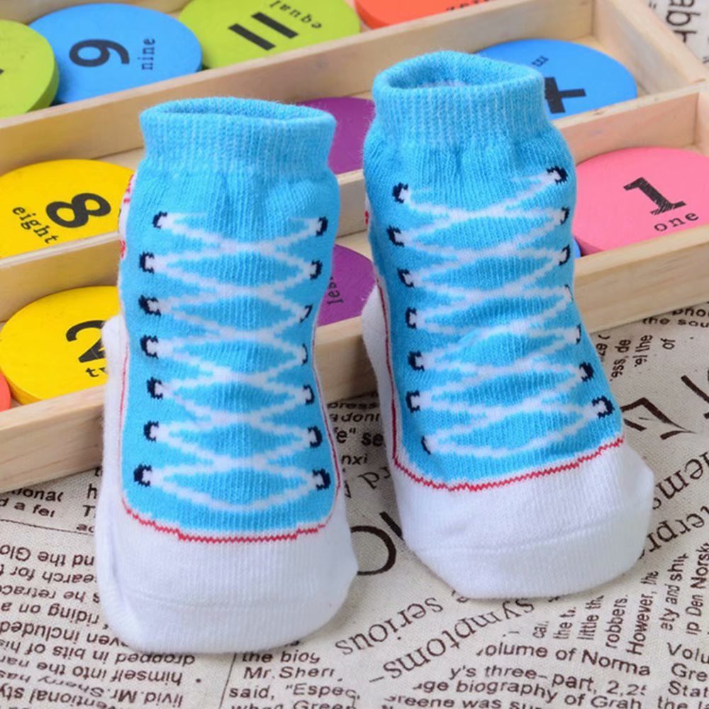 Vớ Cotton Chống Trượt Cho Em Bé Sơ Sinh Từ 0-1 Tuổi