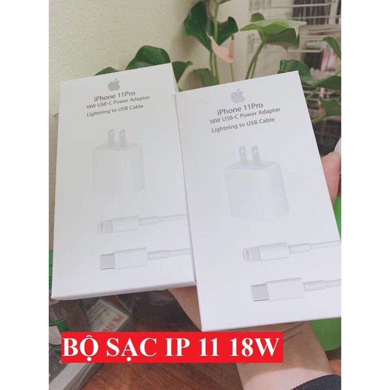 Bộ sạc nhanh iPhone 11 dòng sạc 18W kèm dây và củ sạc- Bộ sạc cho tất cả dòng iphone các bạn hàng xịn nên yên tâm mua