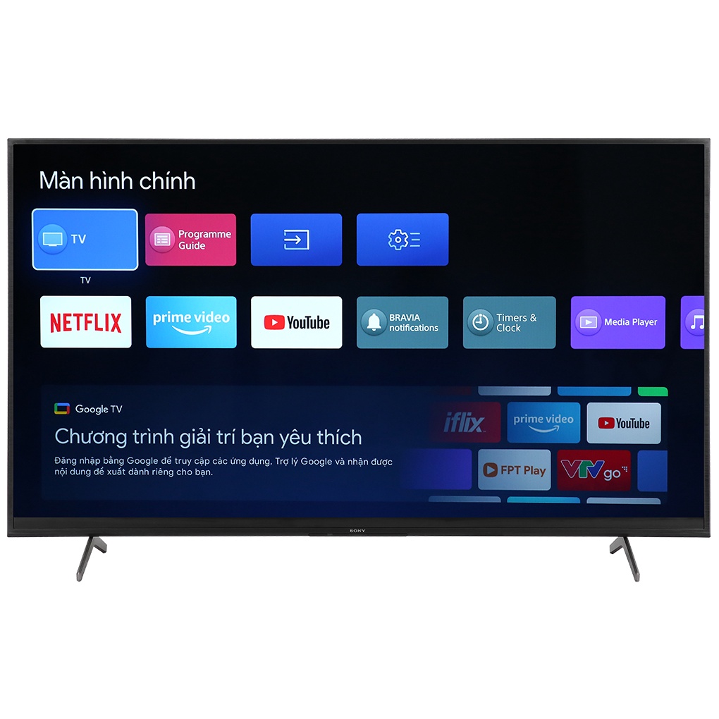 Android Tivi Sony 4K 65 inch KD-65X80J - Showroom.TV.HCM