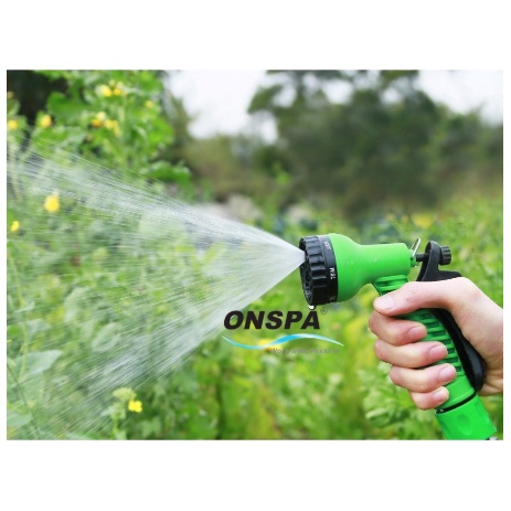 Bộ vòi xịt nước ONSPA dài 20m ,đầu xịt 7 tia tăng áp chuyên dùng tưới cây,rửa xe- Dụng Cụ Làm Vườn Minh Minh