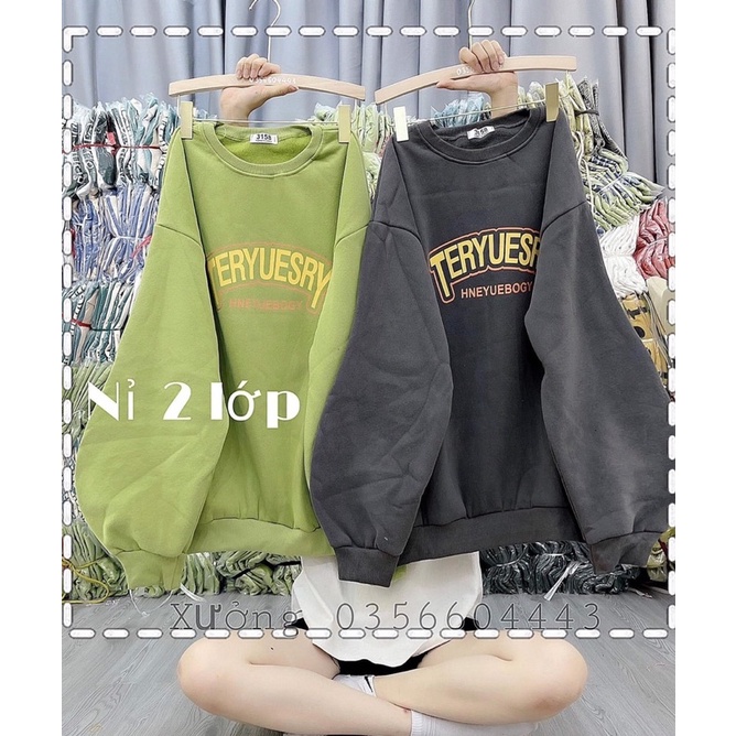 (Nhiều mẫu)Áo Hoodies Sweater Nam Nữ From Rộng Nỉ Bông Có Mũ Hai lớp In Chữ - Unisex | BigBuy360 - bigbuy360.vn