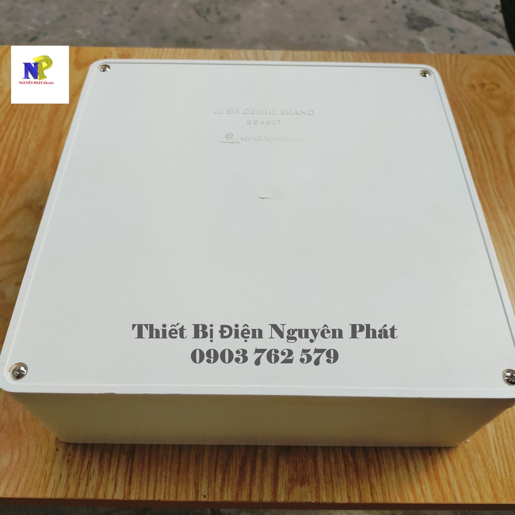 Hộp Nối Dây 23.5cm Tự Chống Cháy E265/53 - Loại kín