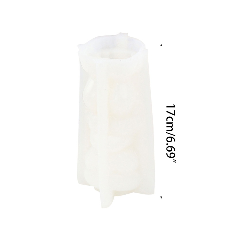 Khuôn Silicone Làm Xà Phòng / Nến Hình Điêu Khắc Thủ Công DIY