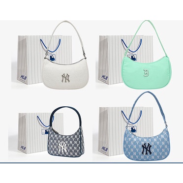 Túi đeo vai nữ MLB Boston NY monogram DƯ XỊN