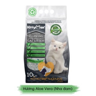 CÁT BENTONITE KITTY MAX 10L