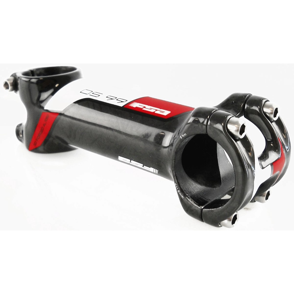 Stem/Potang Xe Đạp FSA OS-99 Carbon Siêu Nhẹ 100x 31.8 Mm Dành Cho Xe Đạp Road/MTB