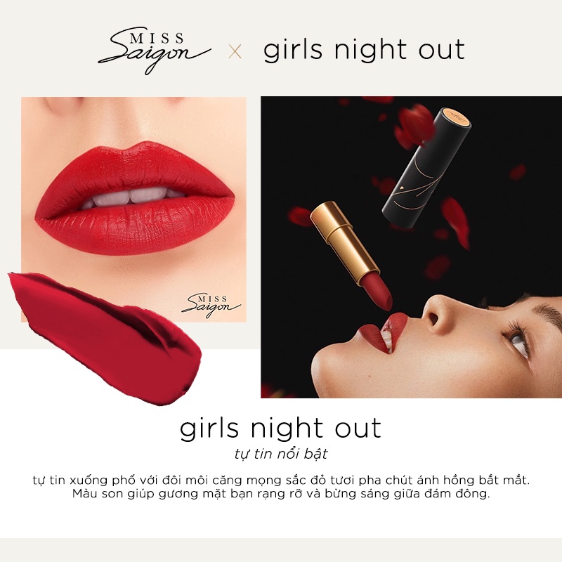 Son Miss Saigon 3,5g - Phiên bản thời thượng