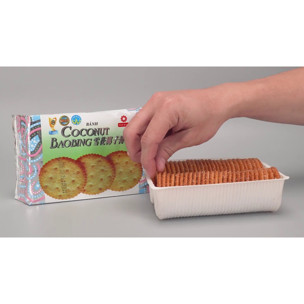 Bánh quy phủ đường Coconut Cracker/ Peanut  Đậu Phộng/ Trứng Muối/ Dad Biscuit - Món Bánh Tuổi Thơ Tiến Sỹ Gỉai