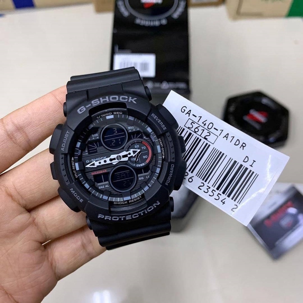 Đồng hồ nam Casio G-Shock GA-140 Dây Nhựa - Chống Nước 200m - Chống va đập - cá tính trẻ trung bảo hành quốc tế 12 tháng