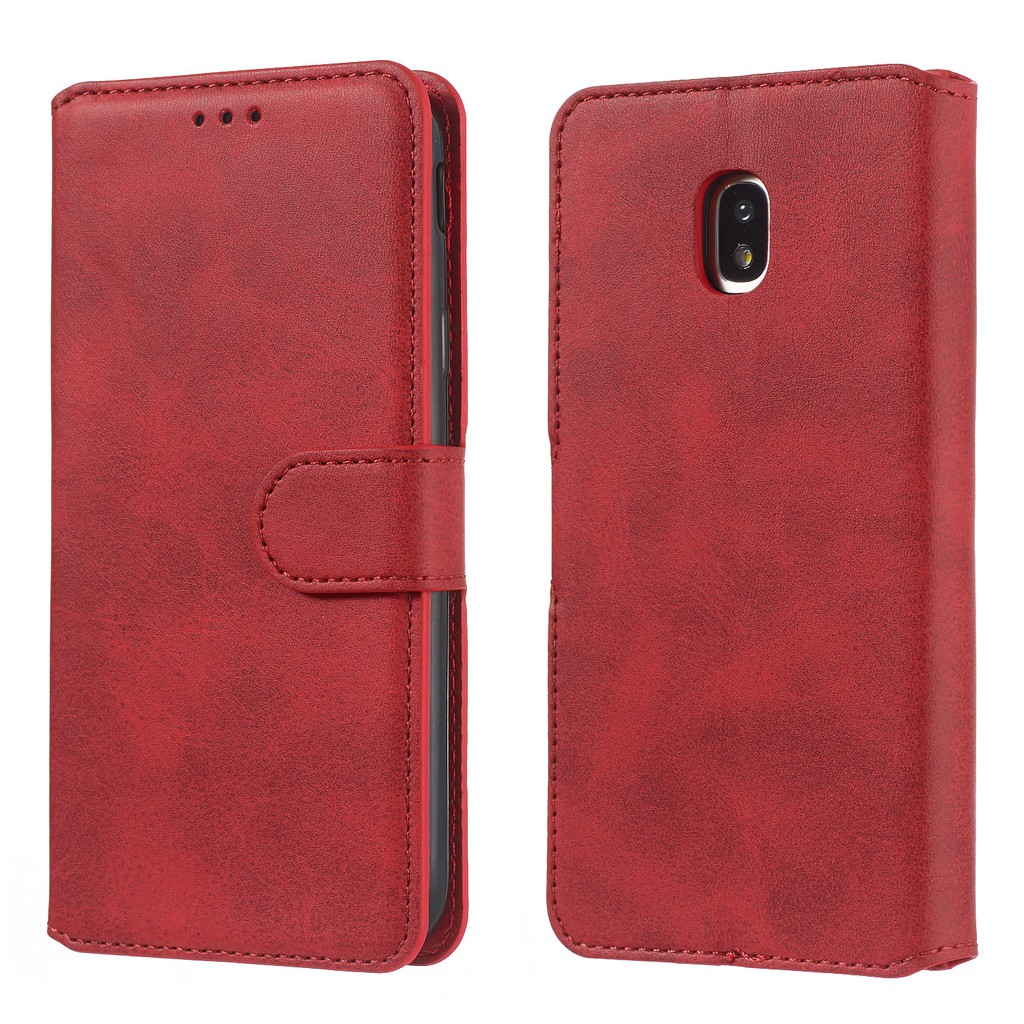 Bao da điện thoại nắp gập thời trang cho SAMSUNG J3 J7 2018 J3PRO J5PRO J7PRO | BigBuy360 - bigbuy360.vn