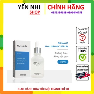 [HÀNG CÔNG TY]]Tinh Chất Cấp Ẩm, Phục Hồi, Căng Bón, trẻ hóa da - SKINAVIS Hyaluronic Acid & Niacinamide + B5 Serum 30ml