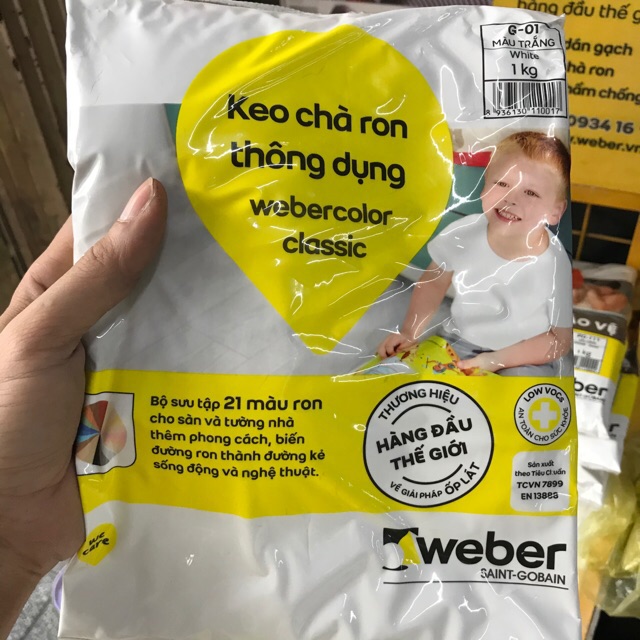 Keo chà ron Weber color classic - CÔNG NGHỆ THAILAND