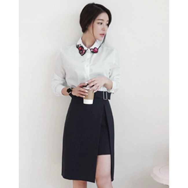 Chân Váy Tà Lệch Halona