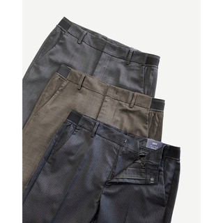 quần âu slimfit Polham kẻ sọc