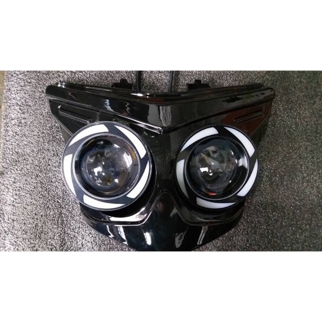 Pha cú Ex 150 đèn U7 5 mầu