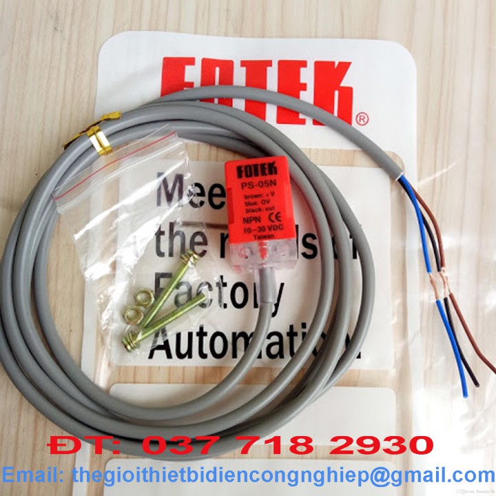 Cảm biến tiệm cận fotek PL-05N NPN chính hãng, Cảm biến tiệm cận fotek PL-05P PNP