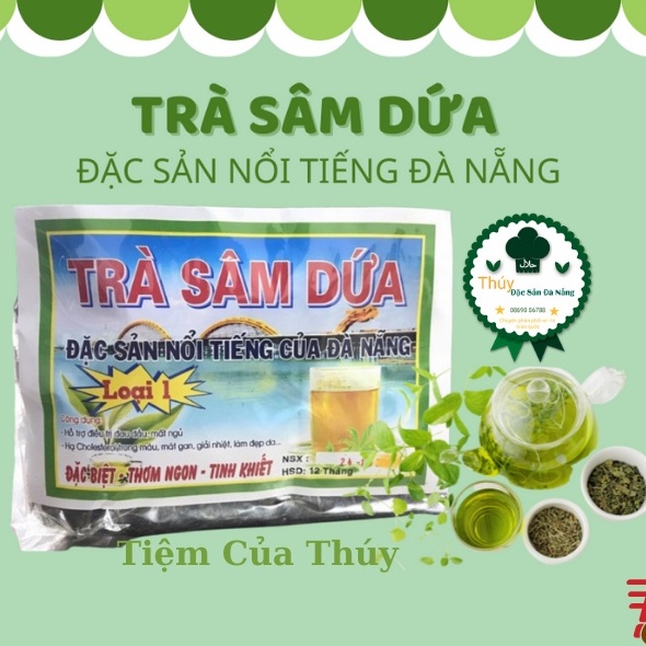 Trà sâm dứa đặc sản đà nẵng chính gốc túi 500gr thơm mát ngọt lành
