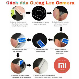 Kính bảo vệ Camera cho Redmi Note 9s / Redmi Note 9 Pro / Pro Max / 10X 4G