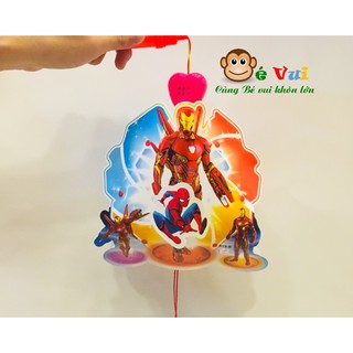 Lồng đèn Trung thu ráp 2 mảnh pin nhạc đèn [Hàng Việt Nam] - Tặng Pin