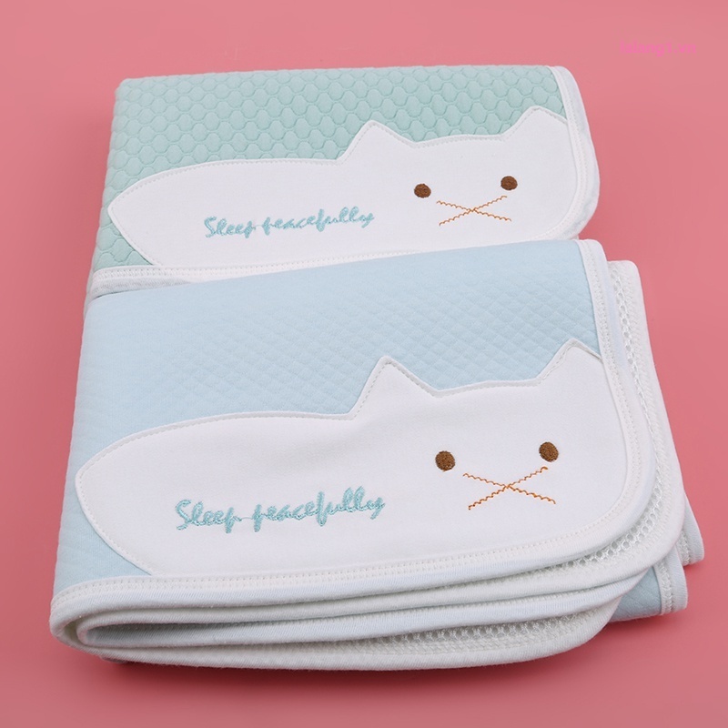 Thảm Lót Cotton Chống Thấm Nước Cho Bé Sơ Sinh