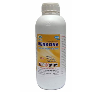 Diệt khuẩn Benkona,diệt vi khuẩn nấm mốc,phòng dịch bệnh 1Lít