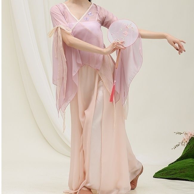 Trang Phục Múa Truyền Thống Trung Hoa Cổ Điển Màu Sắc Tương Phản 08.04