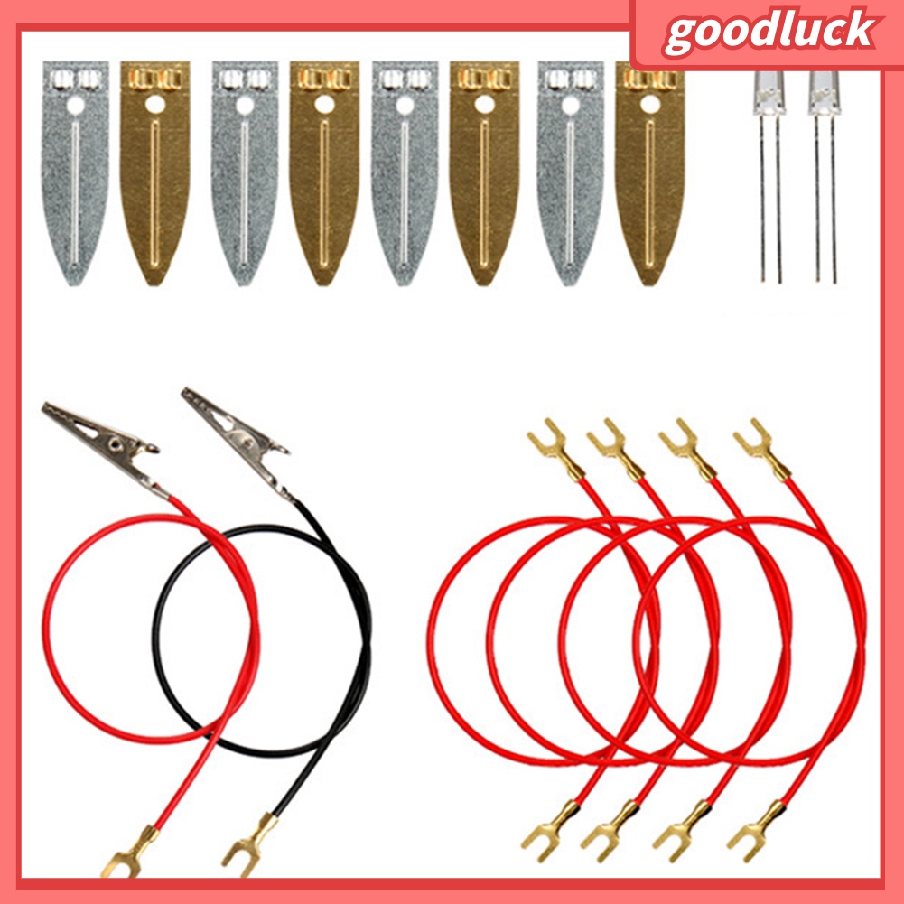 Bộ đồ chơi thí nghiệm khoa học có đèn chạy pin hình trái cây dành cho học sinh