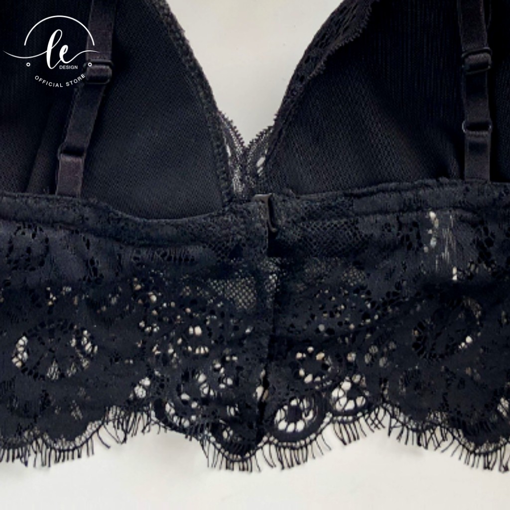 Áo Quây Ngực Có Mút LE.DESIGN Thiết Kế Áo Lót Không Dây Chất Liệu Ren Mềm Mại Có Lót Đệm Mút Thấm Hút Mồ Hôi | BigBuy360 - bigbuy360.vn