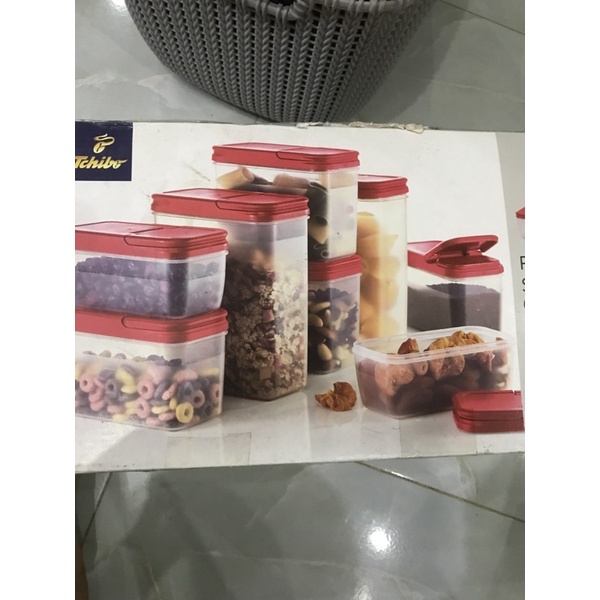 BỘ 8 HỘP NHỰA ĐỰNG ĐỒ KHÔ