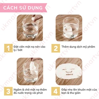Mặt Nạ Giấy Nén Miniso Nhật Bản