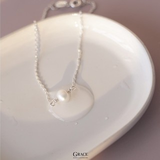 Lắc tay bạc Grace - Hạt trai Jo